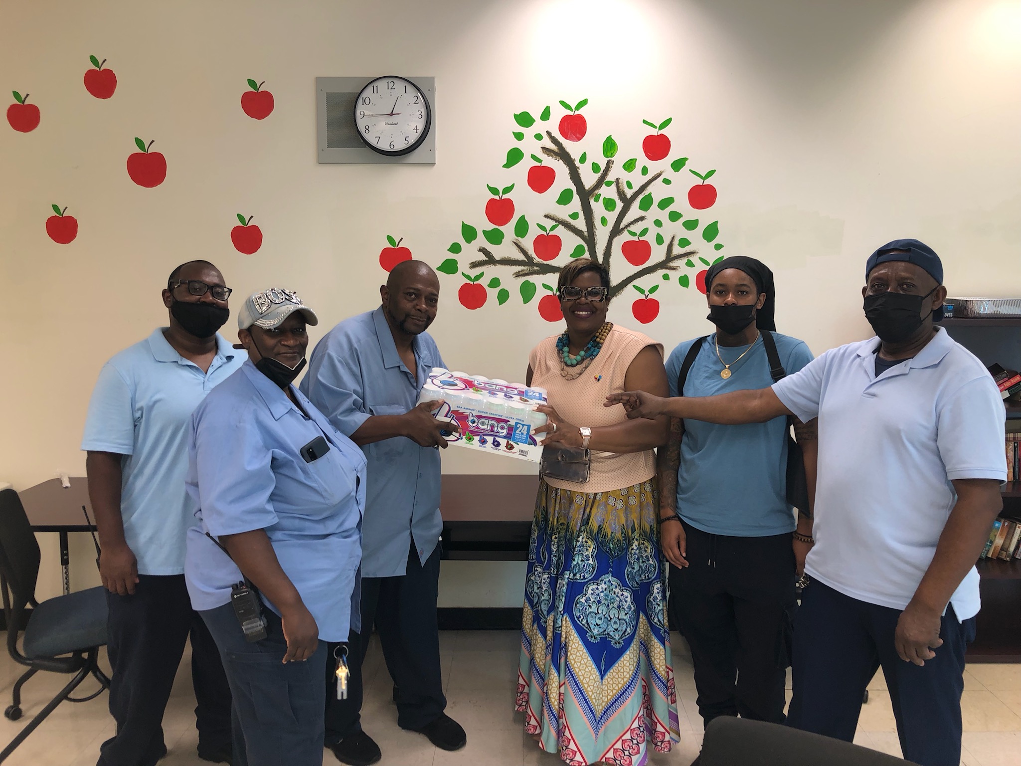 Andover Middle School on Twitter "Custodial Team showing their AP