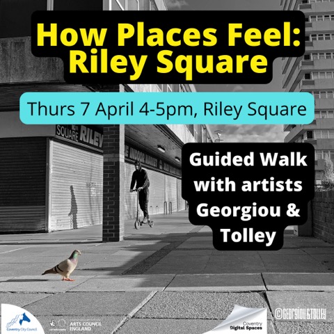 FionaMorris_'s tweet photo. Part of Coventry's Digital Spaces project - take part in a guided walk with @GeorgiouTolley Thurs 7 Apr, 4-5pm.

Meeting point: Bell Green Library, 17-23 Riley Square, Bell Green, Coventry, CV2 1LS. 

No need to book. All Welcome! https://t.co/pZ8ut3ee6d