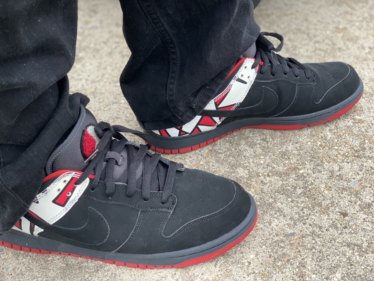 Kingbob423's tweet photo. #snkrsliveheatingup #nikedunk Nike dunk low j pack before the aj 1 lows. I brought them back out. https://t.co/IwxsCLaaqA