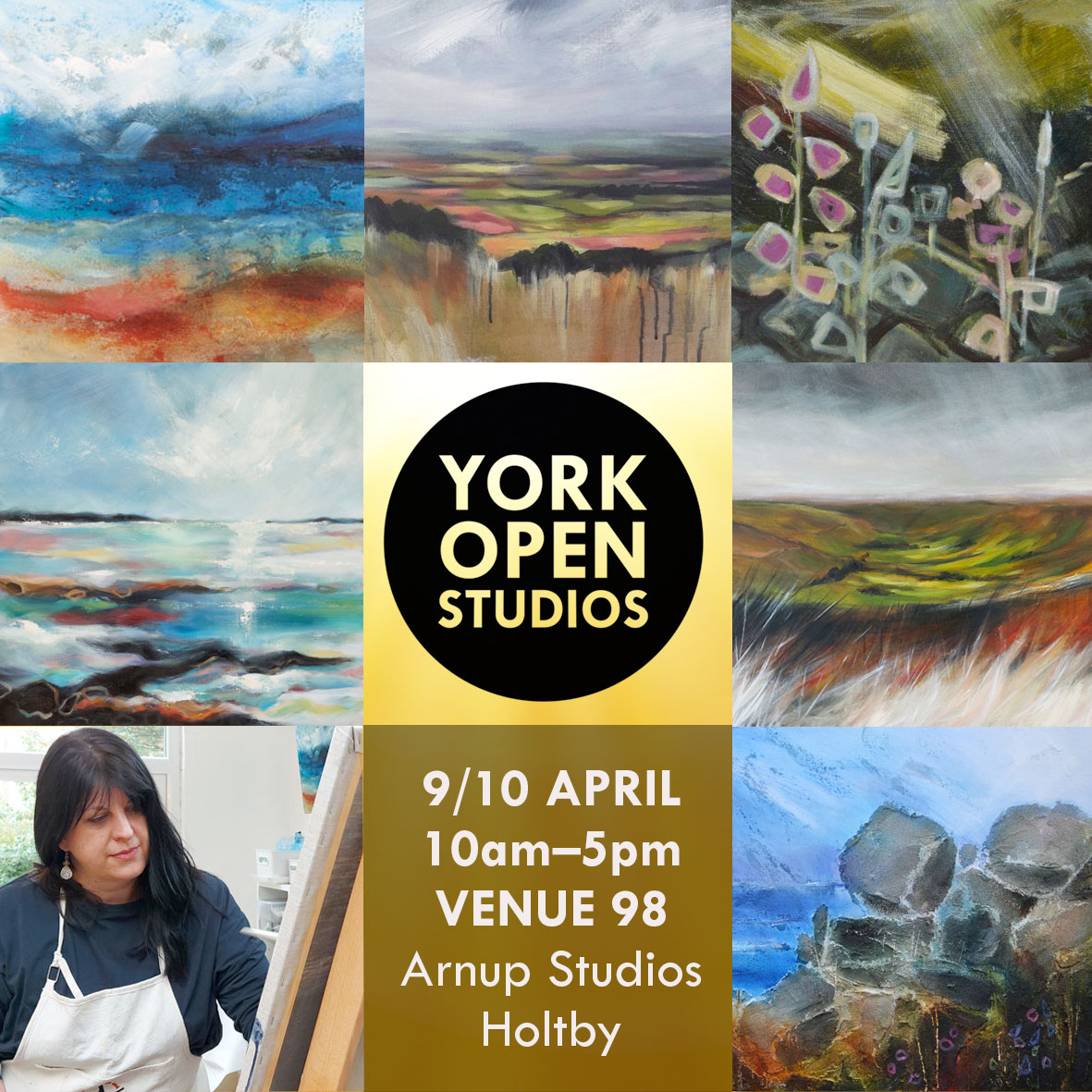 kate_pettitt's tweet photo. Come and see my studios paintings at venue 98, Arnup Studios, Holtby. @YorkOpenStudios this weekend, 10am–5pm.

#welcome #YorkOpenStudios #ArnupStudios #Holtby #York #Venue98 #Painting #Drawing #LifeStudies #KatePettitt #WhatsOnYork https://t.co/gSlyJlSyC9