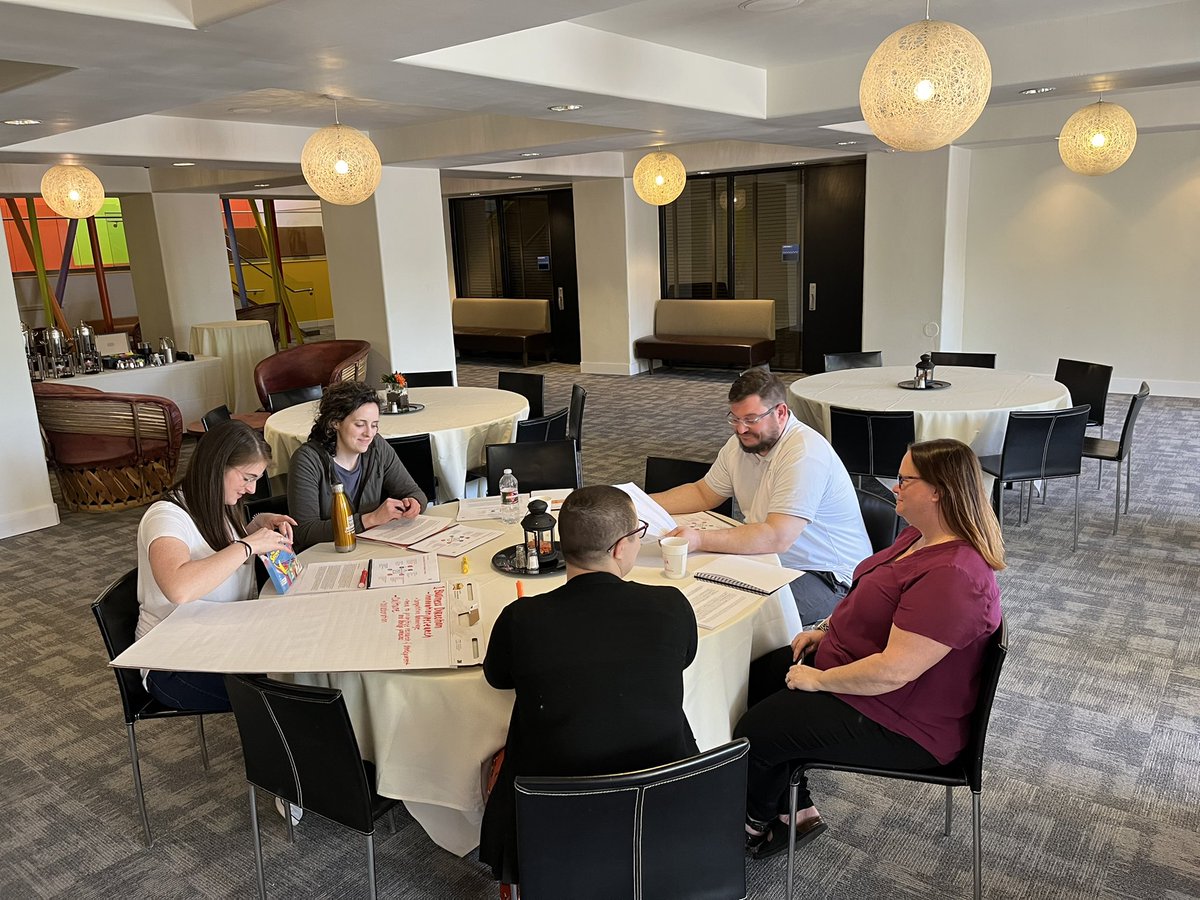 Students and alums working together on a case study using the <a href="/ON_THE_MARK_Inc/">ON THE MARK</a> Applied STAR Model and evaluating FIT for Purpose. #OrgDesign