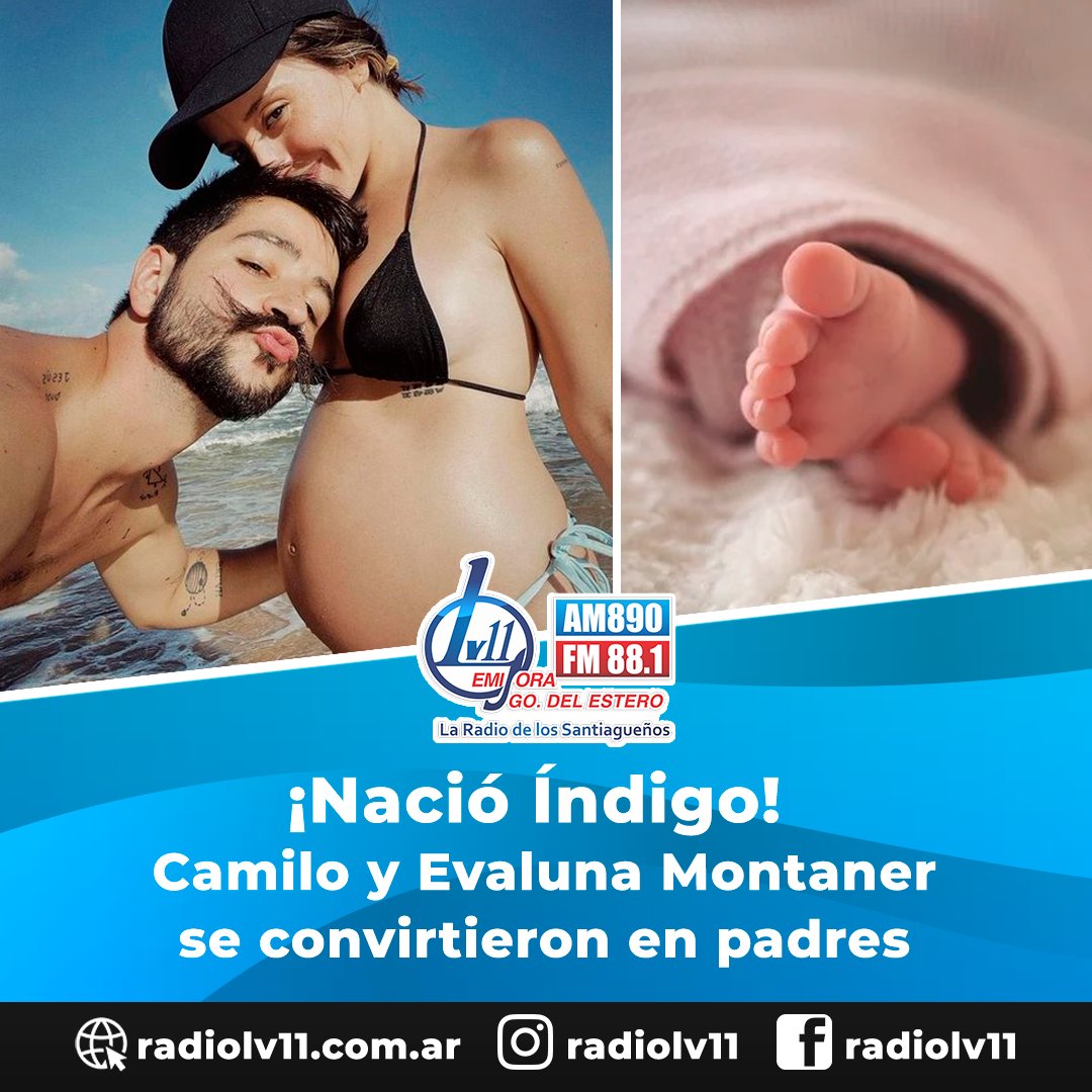 #RadioLV11 | ¡Ya son papás!🥺♥️

🤯 La espera terminó para la familia Montaner, Camilo y Evaluna dieron la bienvenida a su primera hija, Índigo. 👶

🤰 El propio Ricardo había adelantado que su hija daría a luz en la intimidad de su hogar y con la ayuda de una partera. 💕