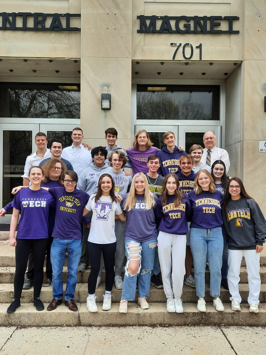 DrJohnAsh's tweet photo. Glad to see so many of my Central Family following the Ash family to Tennessee Tech University.

#WingsUp https://t.co/m4grcTYbO5