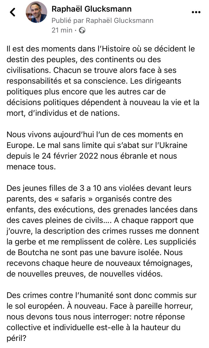 rglucks1's tweet photo. Il ne s’agit pas de faire la guerre, il s’agit d’arrêter de la financer. https://t.co/TQbmrCxoGk
