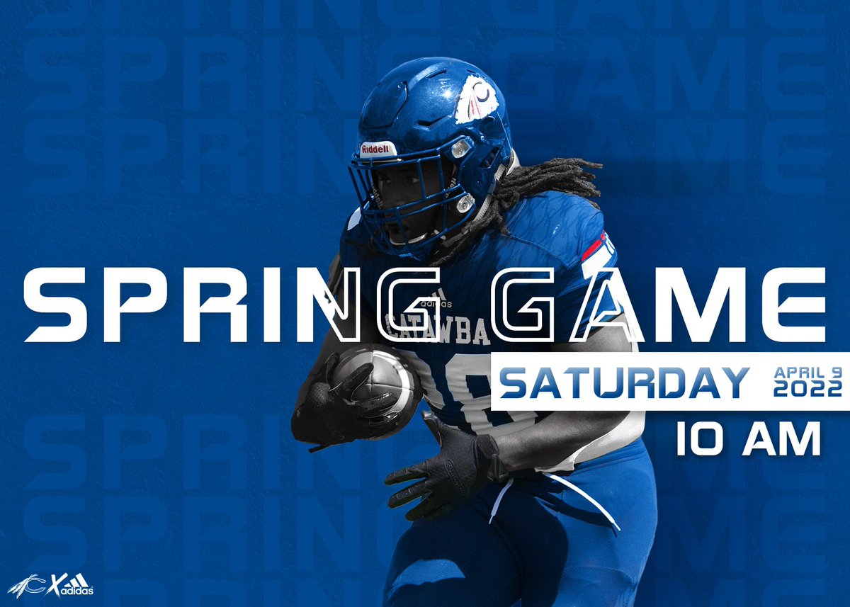 10 AM SATURDAY‼️ Come out and watch some football in Shuford Stadium #bleedblue