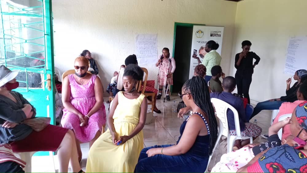 uphls's tweet photo. Under @DisabRightsFund, on 05-06/04/2022 in partnership with Hope for Single Mother with Disabilities and @paxpressrwanda  are conducting a training on disability Rights and WASH https://t.co/BAE0XsTrHM