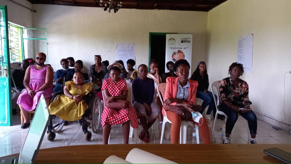 uphls's tweet photo. Under @DisabRightsFund, on 05-06/04/2022 in partnership with Hope for Single Mother with Disabilities and @paxpressrwanda  are conducting a training on disability Rights and WASH https://t.co/BAE0XsTrHM