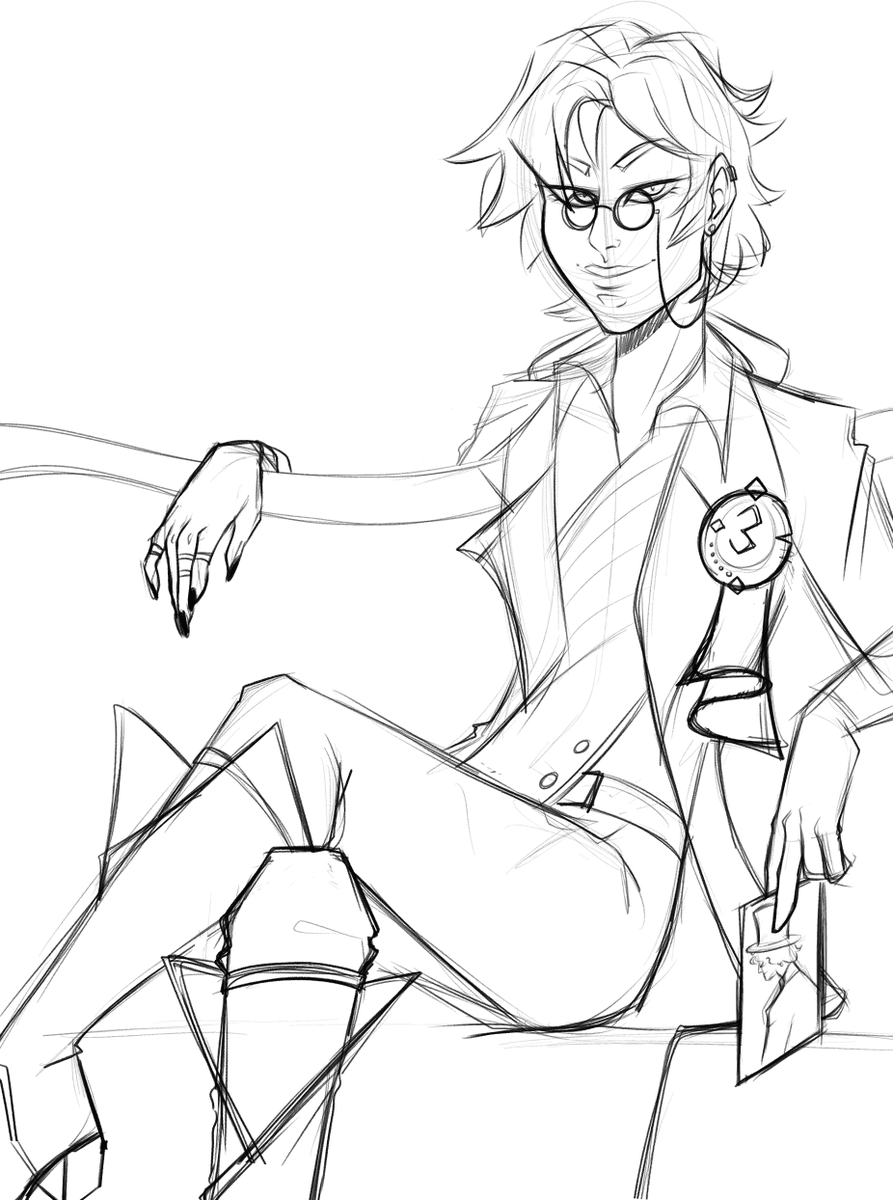 Sheis_CherryB's tweet photo. Have a DM doodle for now~
#IdentityV #JosephDesaulniers #DMJoseph https://t.co/mF9qvkU9xb