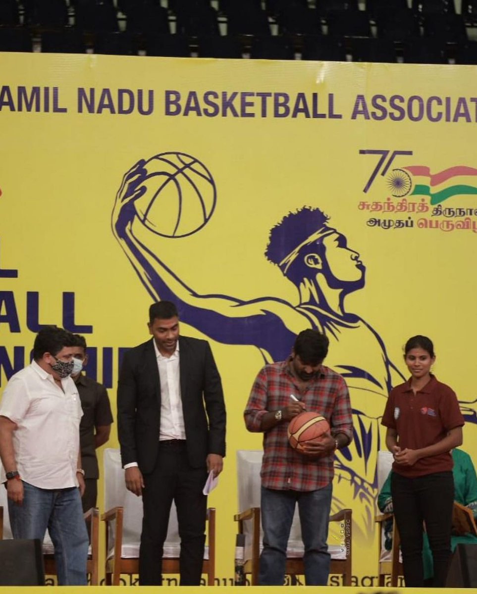 salman_msvs's tweet photo. Delighted to inaugurate the 71st Senior national championship at Chennai along with Aadav Arjuna president of Tamilnadu Basketball Association💐

@BFI_basketball @IshariKGanesh #PalanivelThiagaRajan #Makkalselvan #VijaySethupathi #IshariKGanesh
#NationalChampionship #Chennai https://t.co/OEvn0NFR3p
