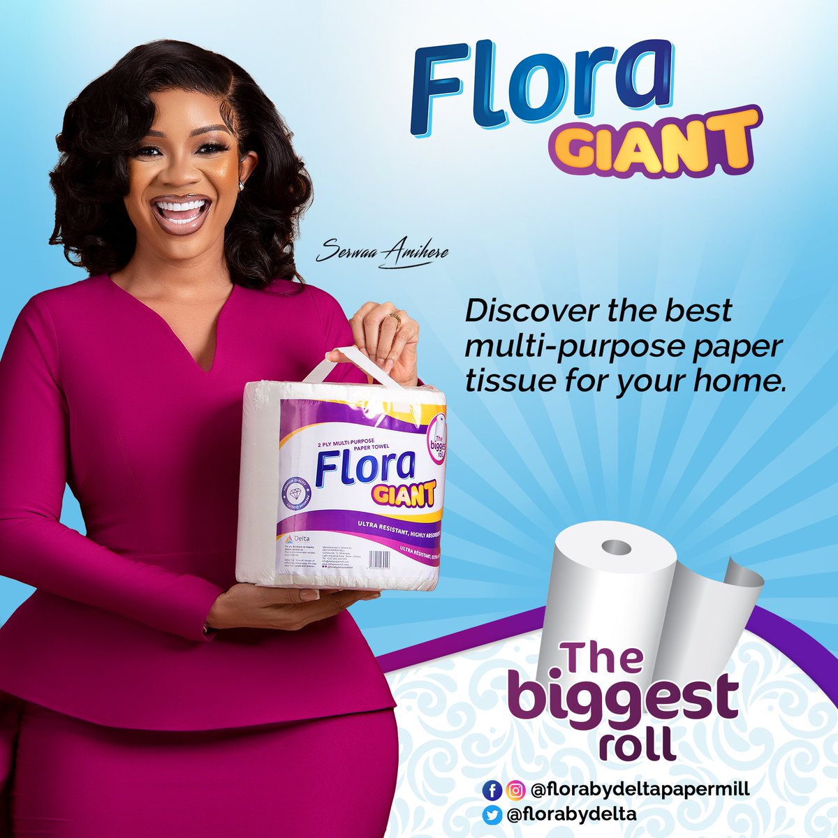 florabydelta's tweet photo. Get More for Less! Choose Flora Giant Multipurpose Towel!
#iuseflora #floracares🌸 #flora #papertissues https://t.co/DOFLFnJNUC