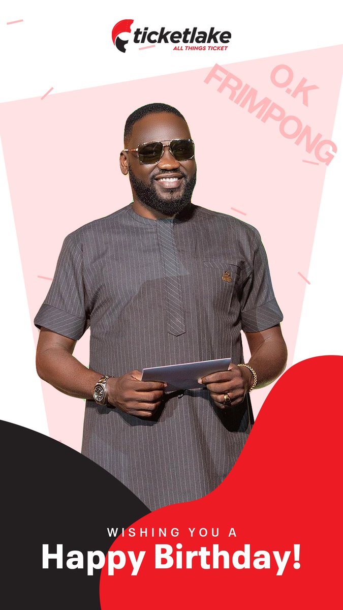 ticketlake's tweet photo. Happy birthday to CEO of Salt Media, Ohene Kwame Frimpong. 
We wish you the very best of birthdays 🎉 
#birthday 
#saltfm 
#ticketlake https://t.co/2sv48Y5wec