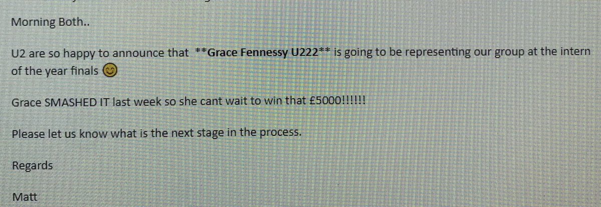 Grace Fennessy tweet media