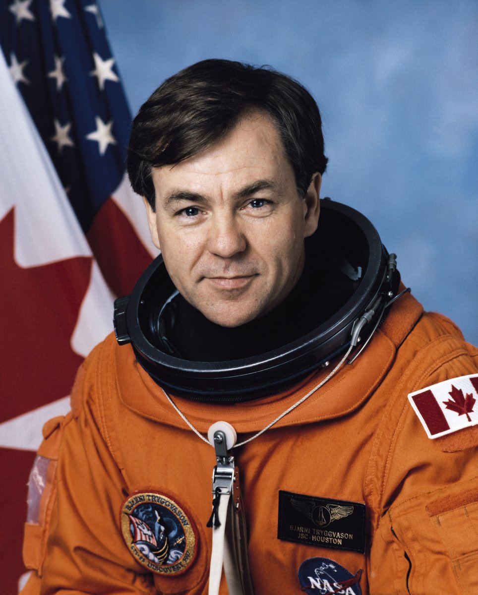 Lost a good friend today. Pioneer astronaut, engineer's engineer, proud parent, inventor, test pilot. A kind, funny, original man - Bjarni Tryggvason.