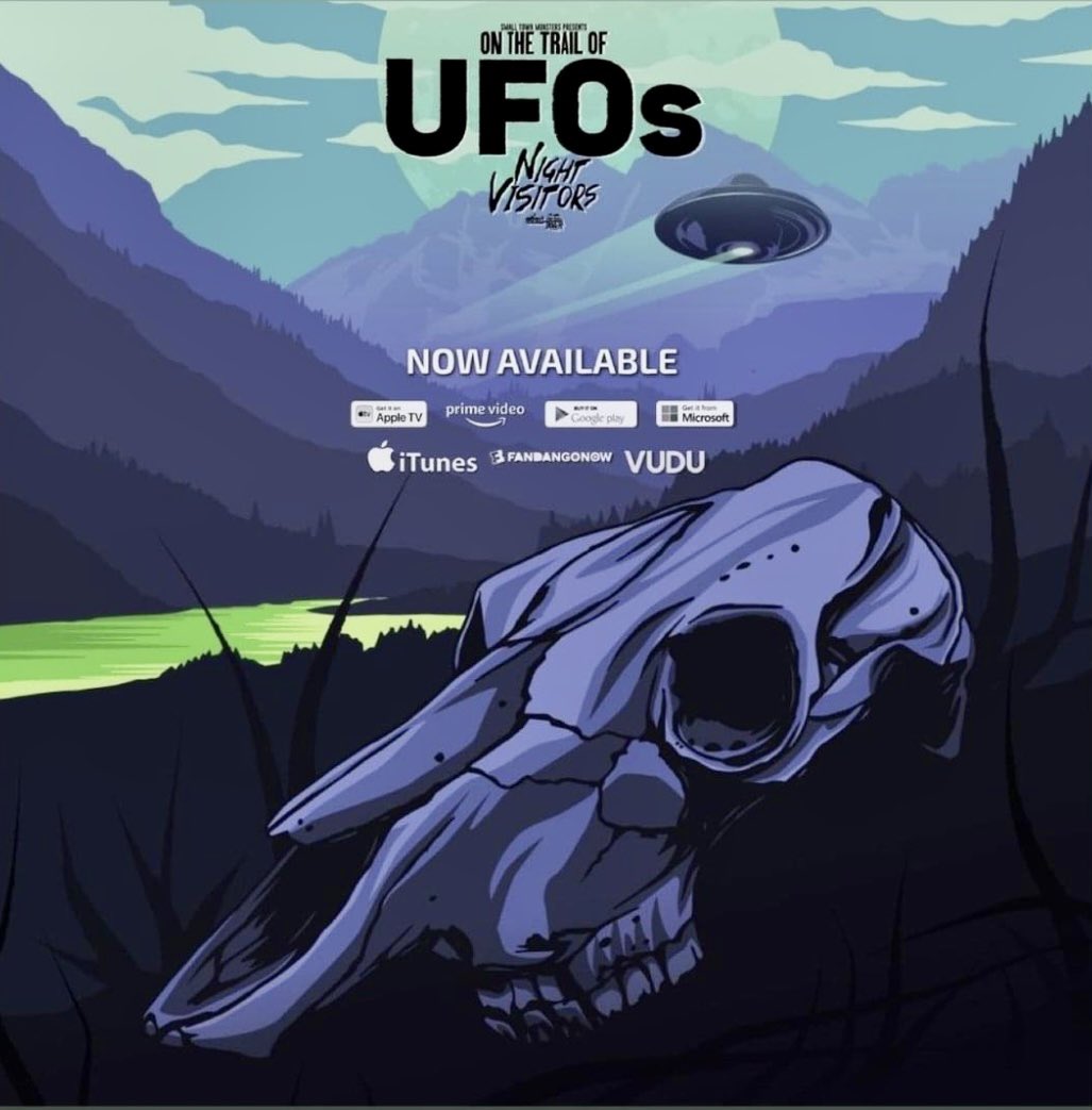 If you’ve watched Night Visitors…please take a moment to review it. It helps us TREMENDOUSLY. 
.
#ufodocumentary #smalltownmonsters #onthetrailofufos #cattlemutilations