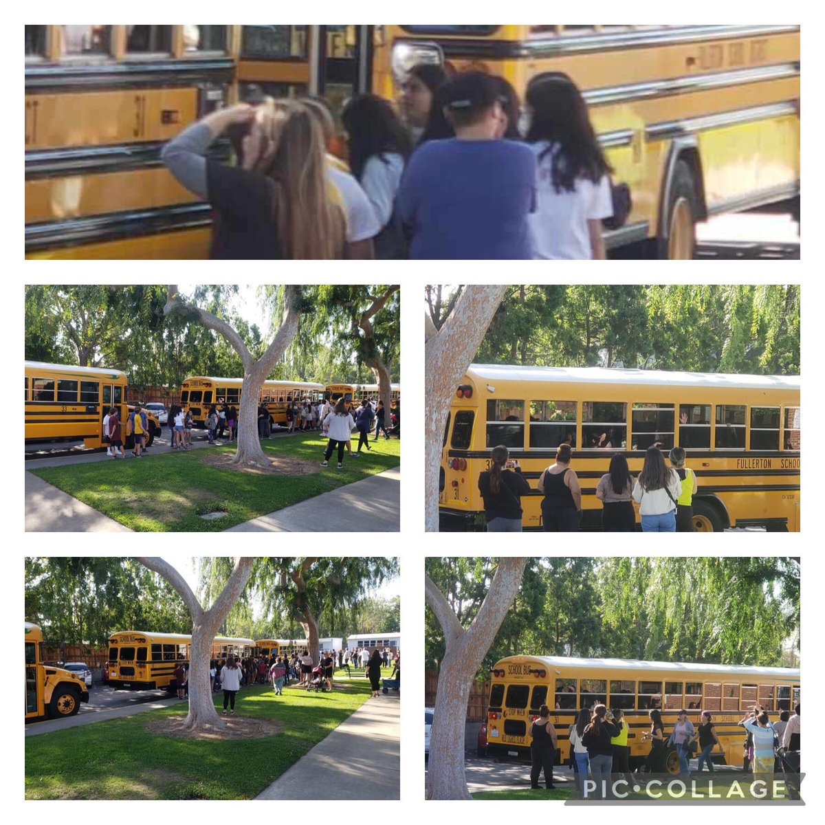 GHElementary's tweet photo. And with that…our sixth graders are off to Outdoor Science Camp! Have an awesome time!! #ghgators #ghplays #ghlearns https://t.co/TbW3p6SaxI