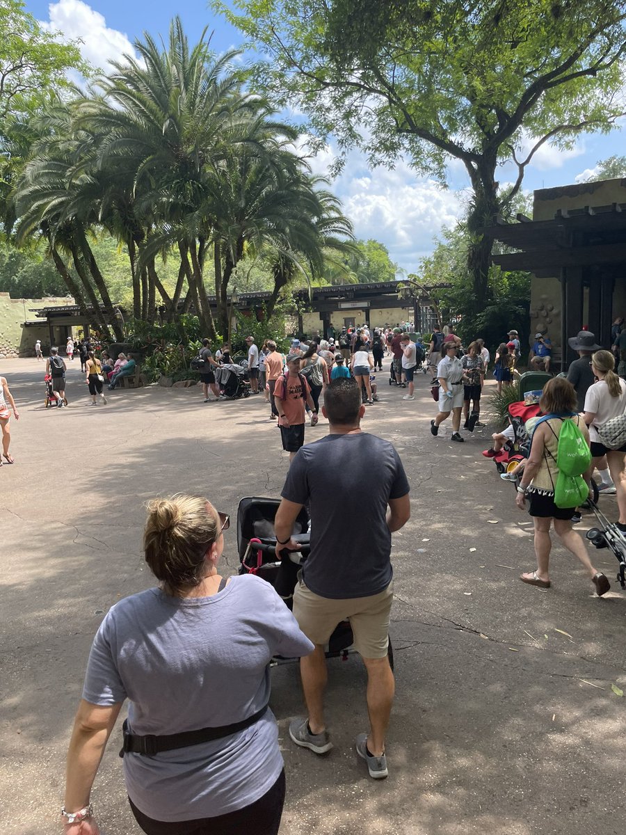 nathan72jones's tweet photo. @DisneyParks #themagichasgone 14:30 today &amp; mass exodus out of #AnimalKingdom your Genie pass system cost me $104 extra to ride Avatar,2 major rides malfunction &amp; close,1 closed for refurb. What a rip off,waste of a day,waste of family time. Gone back to hotel #ripoff #disney https://t.co/e8xyExztBt