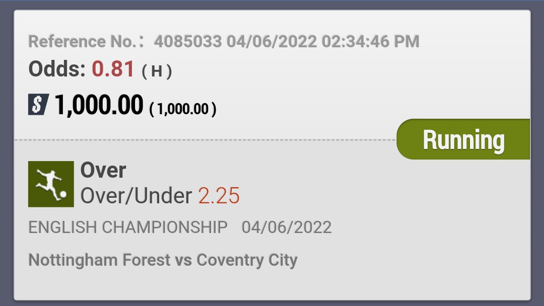 Mas_Wisnuuu's tweet photo. English Championship
Nottingham Forest vs Coventry City
Over 2.25 FT
Supported by #Stars77
Langsung klik link daftar di bawah ya π ππ https://t.co/tK673K7PUb https://t.co/bLnN89KqyR