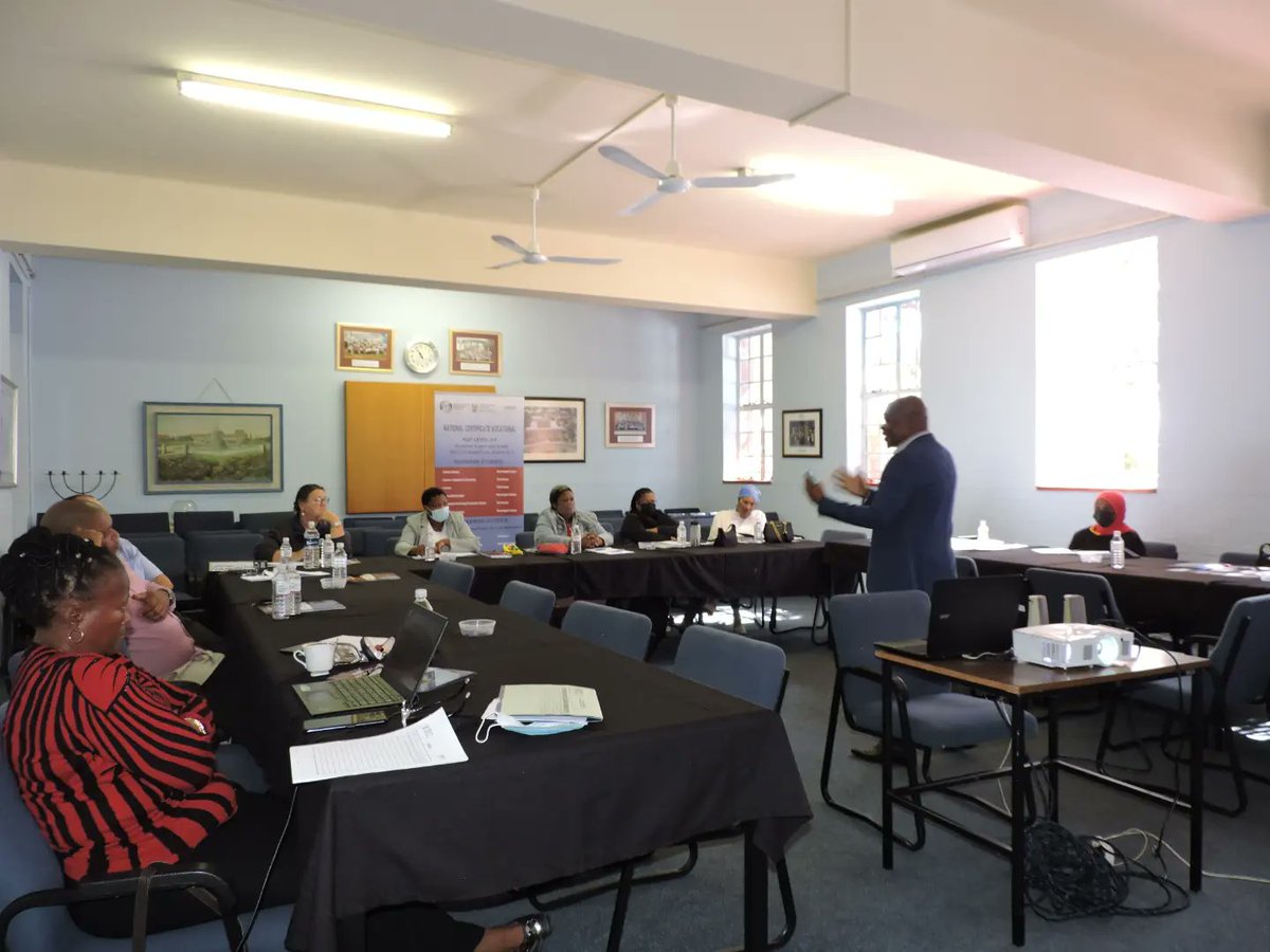 CapeTvet's tweet photo. The DHET is conducting workshops across the country. On the 6-8 April 2022, DHET will be at the NCUTVET College. 
The purpose of the workshop is to train invigilators on ICASS (Internal Continuous Assessment), and the advocacy for the new Examination and Assessment Policy. https://t.co/19VcvRZRR2