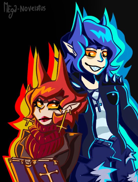 Mega_novelate's tweet image. Just did some fanart for @FNFPeril 

#picosschool #FNF