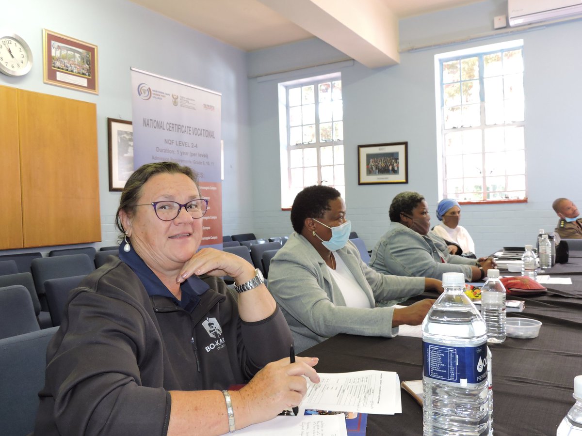 CapeTvet's tweet photo. The DHET is conducting workshops across the country. On the 6-8 April 2022, DHET will be at the NCUTVET College. 
The purpose of the workshop is to train invigilators on ICASS (Internal Continuous Assessment), and the advocacy for the new Examination and Assessment Policy. https://t.co/19VcvRZRR2