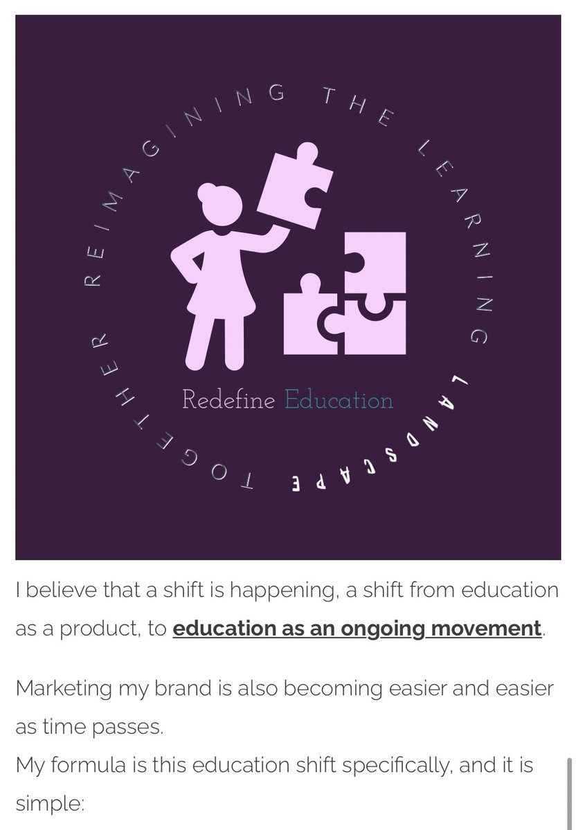 redefineED's tweet photo. 💡 #EdTech #leaders plant their #shiftseed to shift #culture across #education every day, &amp;…

🆙 the formula is simple!

📝 You’ll find it inside my #new #blog post, all about #brandidentityn ➡️ https://t.co/vOmGT0mXrJ. What does your #brand stand for? 😁 #digitaltransformation https://t.co/eGZJRWBcDc