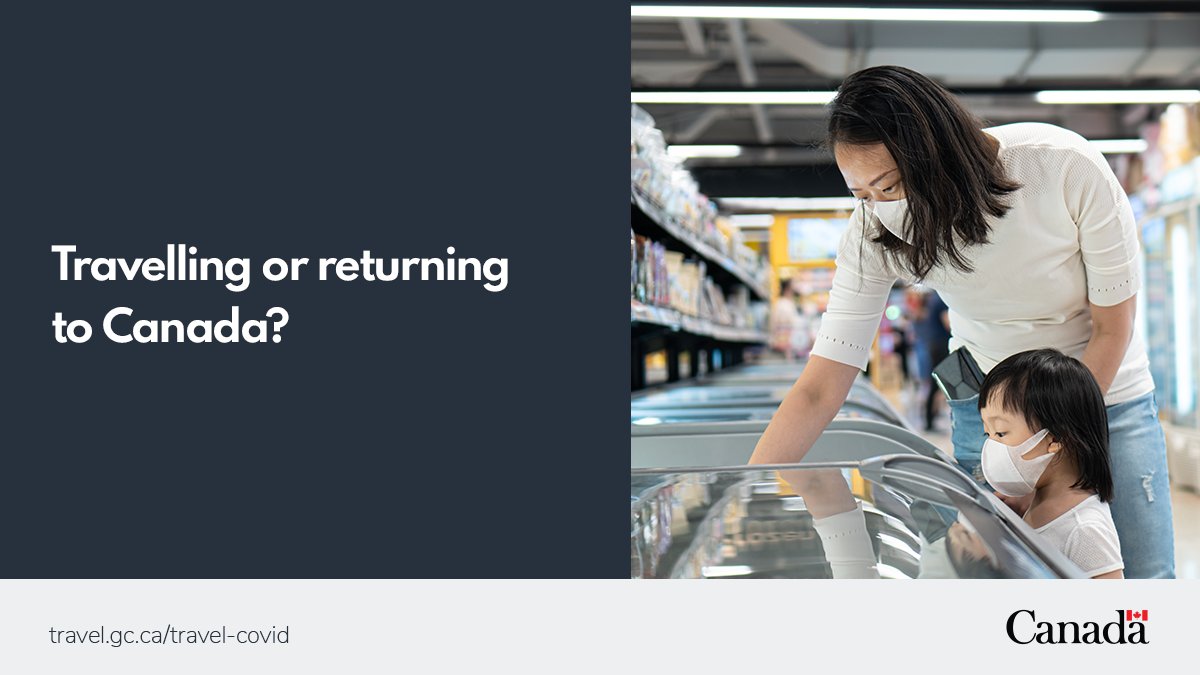 Health Canada and PHAC on Twitter "(1/2) Fully vaccinated travellers