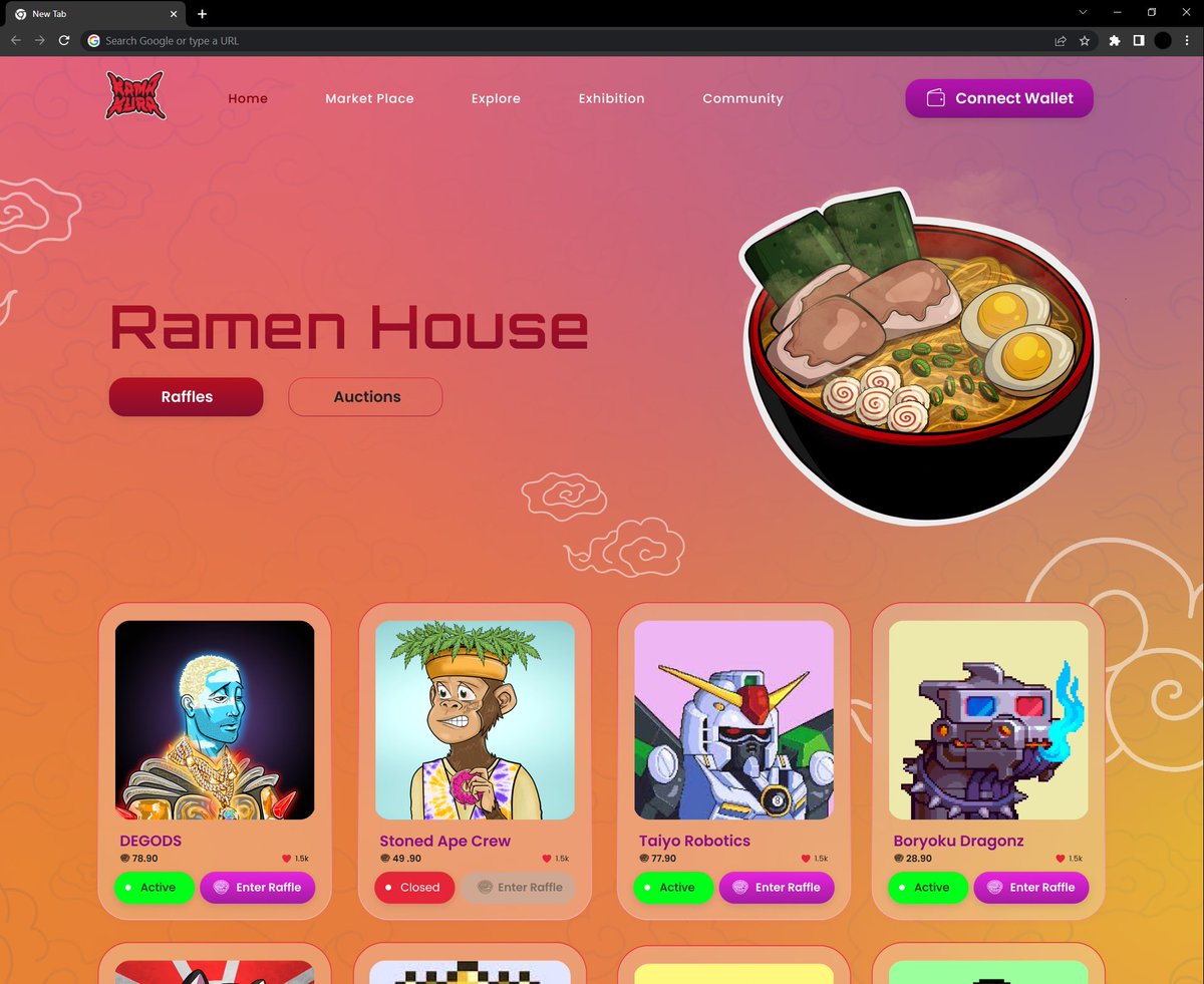 Our Whitepaper V2 has been released! Take a peek! 

kamakura-nft.gitbook.io/kamakura-white…