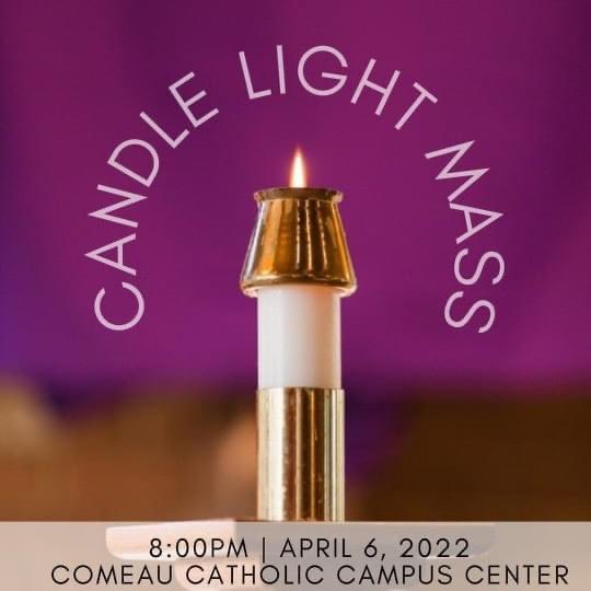 FHSUDisciples's tweet image. Tonight at 8PM we will be having Candle Light Mass! This is such a great way to spend your evening.  If you have never been to one of our candle light masses, I highly recommend joining us tonight! Bring a friend and #rolltiges