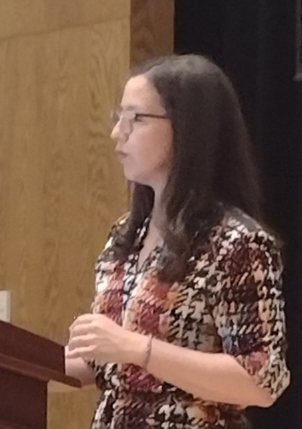 mc_prof's tweet photo. "Everybody has a story," says @JenniCarlson_OK. She's weaving great ones as the Louise and Paul Miller Speaker Thrilled to welcome her to @okstate @okstatelibrary #cascowboys https://t.co/NjhtMsLM3N