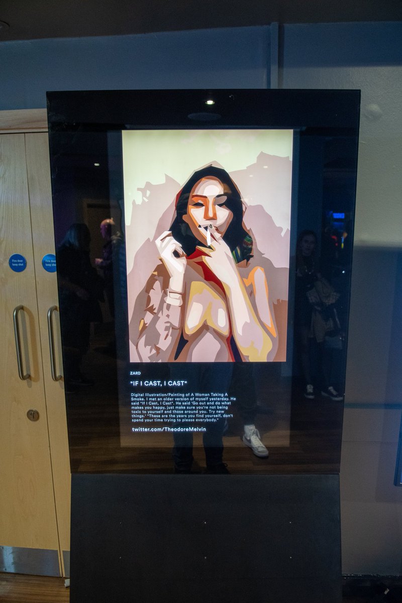 SafineiaCrypto's tweet photo. Thank you to @etherealcnft for hosting such an awesome event to showcase these wonderful pieces :) I hope seeing your pieces up and being appreciated by your NFT peers brings some happiness ❤️ @Amakaa__I @CregsICON @TheodoreMelvin https://t.co/tKXHf6JE29