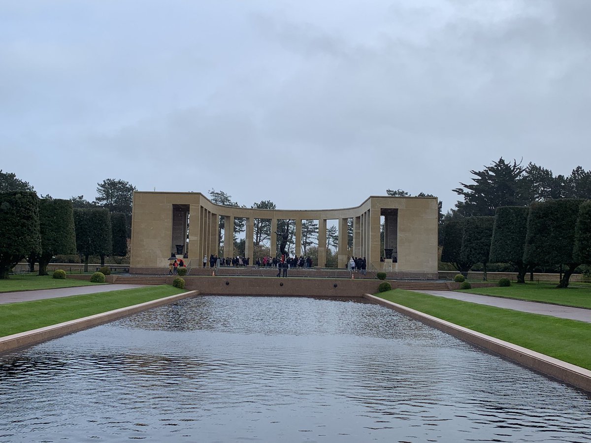 PHSNormandy's tweet image. The American cemetery was very moving. Food for thought 🥲