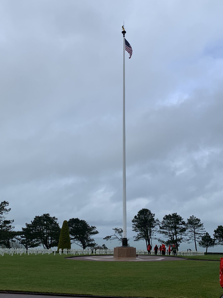 PHSNormandy's tweet image. The American cemetery was very moving. Food for thought 🥲