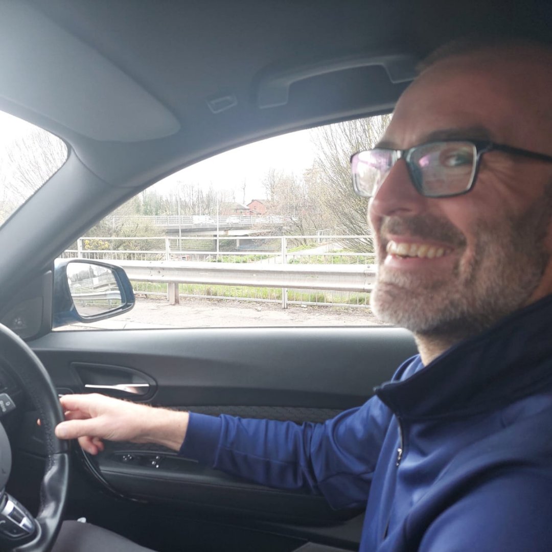 Medi8Golf's tweet photo. It was @Medi8Nicole and @Medi8Dave's turn to hit the road yesterday 🚘

They headed up to Manchester for a very exciting meeting with a client

(Look how happy Dave is to be out and about 😁)

#medi8golf #medi8 #medi8life #socialmedia #marketing #publicrelations #branddevelopment https://t.co/VjvjUfQTGR