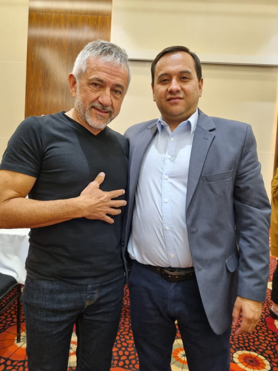 AdrianLaRioja's tweet photo. Fotón Política: 

@amolinalarioja junto a @LuisFedericoM 

Peronismo en Facundo Quiroga https://t.co/A0KSAwugpC