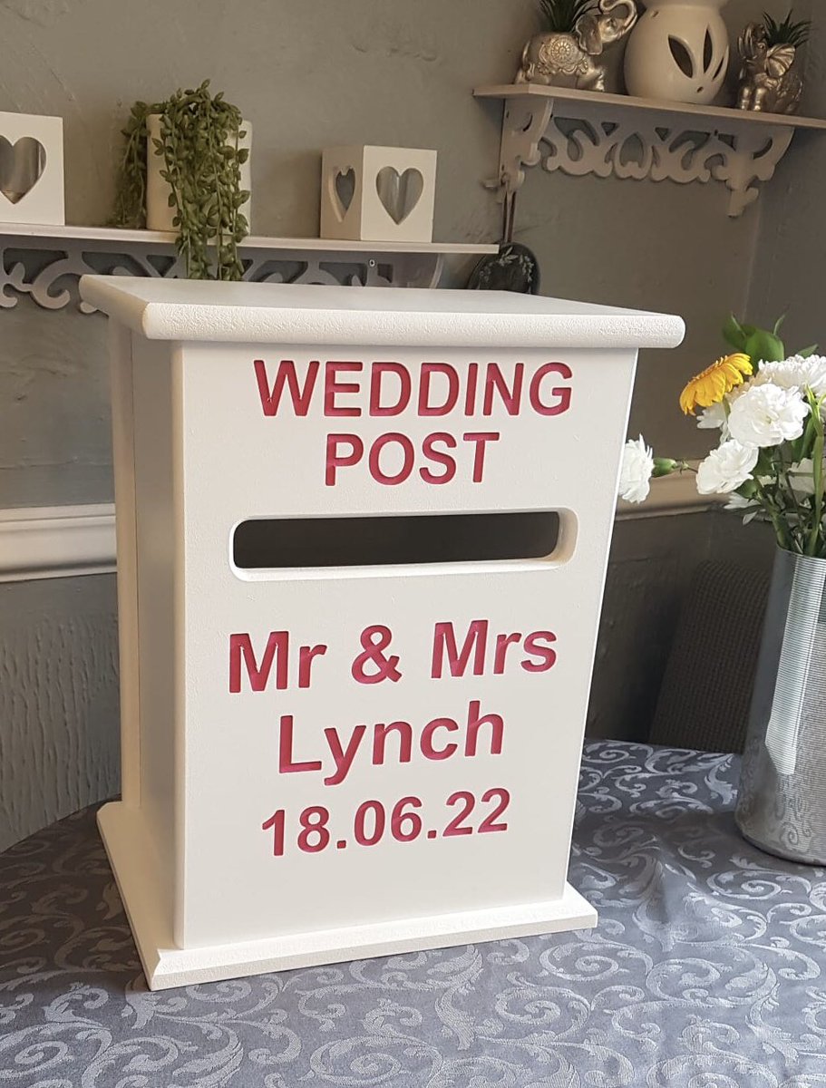 kcwoodcraft's tweet photo. Our Handmade Wooden Wedding Postboxes ❤️ All engraved ❤️ Dm for details ❤️ Delivery is available ❤️ #etsy Available to purchase here 👉🏻 https://t.co/Gy3rbs9fAh
#wedding #handmade #weddinginspiration
#weddingday #weddingplanning #weddingshopping #bride #weddingpost https://t.co/iEapTp23tt