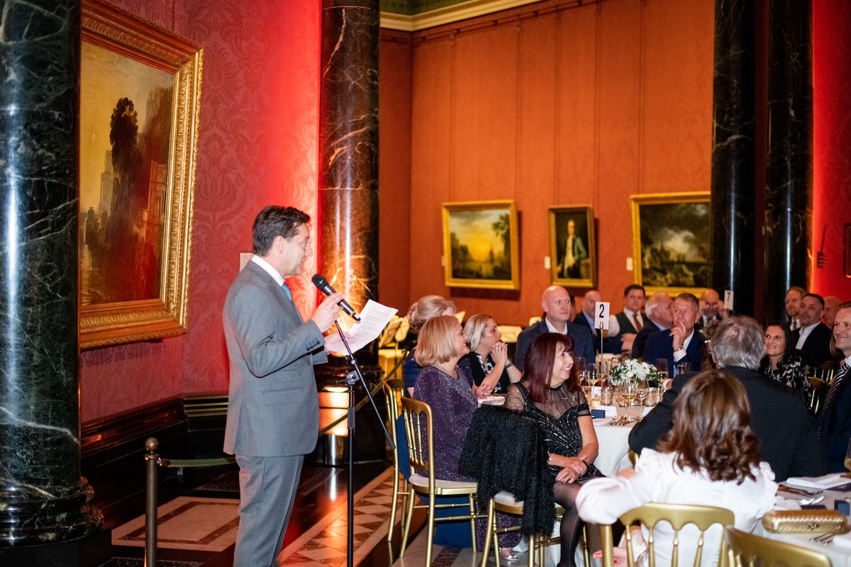 It was a pleasure and privilege to attend <a href="/DOCCleaning/">DOC Cleaning</a> 50th anniversary gala dinner at The National Gallery. A family run business and rightly proud of it.
