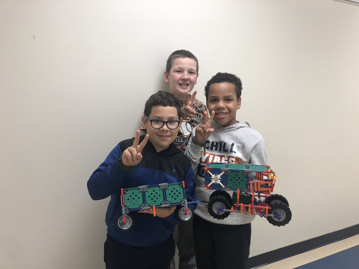 Congratulations to our 5th grade <a href="/KNEX/">K'NEX Brands</a> Design Challenge team for their 2nd place finish today! I couldn’t be more proud of their hard work!
<a href="/trtomasko/">Dr. Tracie Tomasko</a> <a href="/JohnZesiger/">Dr. John W. Zesiger</a>