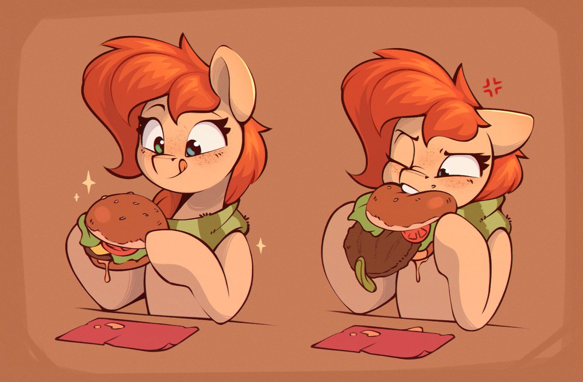 #mylittlepony #Mlp #artwork #OC #originalcharacter 

Faulty Food🍔

Happened to everybody at some point..
