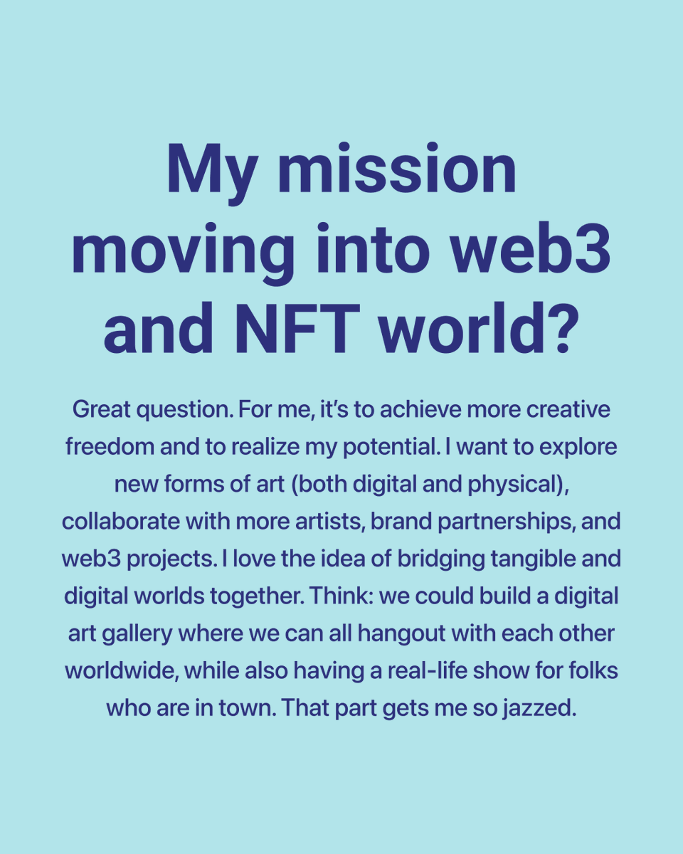 alimofun's tweet photo. My mission moving into #web3 and #NFT world? More info at https://t.co/vlqBtHx1oE. Project launching tomorrow April 7th, at 12pm. Lesss goo!! #alimofun #alimo https://t.co/KmvqbHD4uC