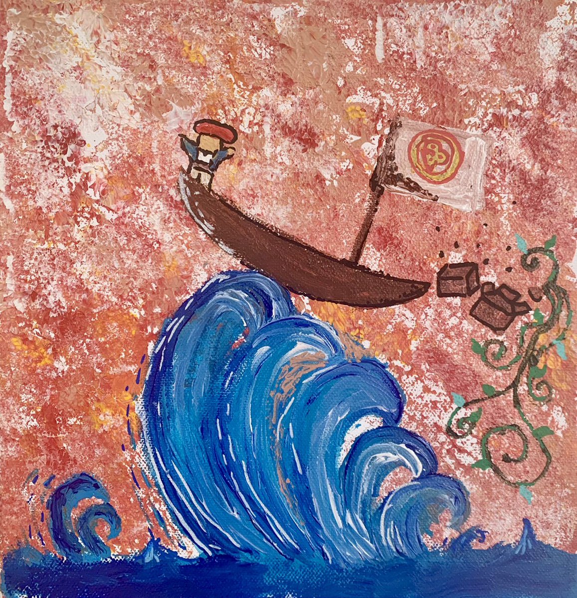 Don't miss this week's <a href="/FlowerGirlsNFT/">The Flower Girls 🌸</a> Drawing Inspirations from Plynn!
DI8 was inspired by Jeanne Baret, botanist and first woman to circumnavigate the planet. Plynn's piece gives a special cross pollination powerup of 2x calories for birds (they'll travel 2x as far)🐦🐦
More⬇️