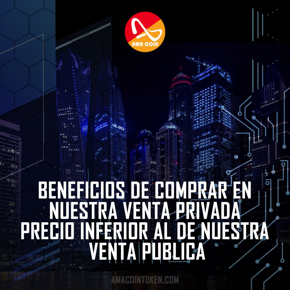 coin_ama's tweet photo. Al invertir en nuestra venta privada te ofrecemos la oportunidad de comprar AMA COIN a un mejor precio🔥 y así podrás obtener grandes ganancias💰 al ser unos de los primeros compradores🙋🏽 ¡NO TE LO PUEDES PERDER! Con AMA COIN Inviertes Ayudas y Ganas #ShibArmy #Amacoiners #BSC https://t.co/w87RzKd0ca