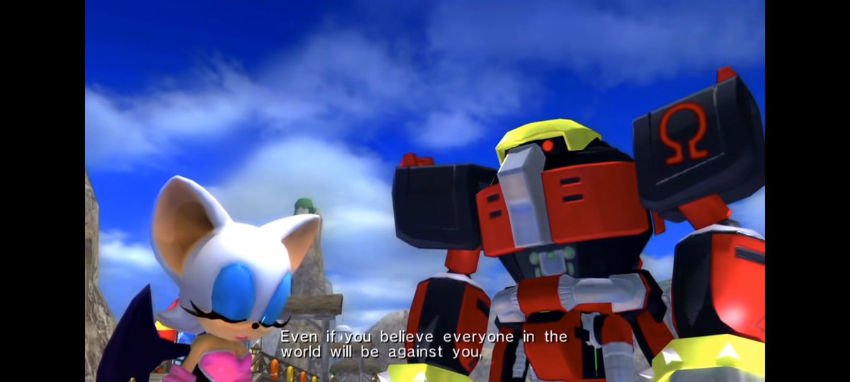 chikolad_yt's tweet photo. It really does feel like SEGA got so scared shitless by Sonic '06 that they don't even want to keep one of the few good things from it. Their mandates are beyond wack at this point. https://t.co/i8DsJZpSsX