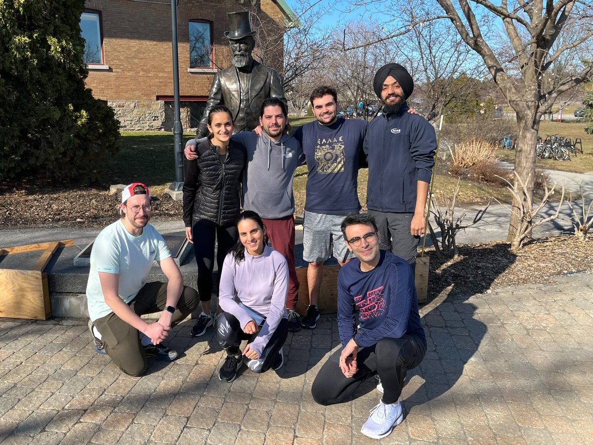 Yesterday, we had the inaugural run of the Tenure Track Club (TTC) with some of the wonderful grads in Plant Science -- Join us every Tuesday at 4:30 pm <a href="/McGillMacCampus/">McGill Macdonald Campus</a> <a href="/PlantMcGill/">Plant Science McGill</a>. A leisurely run around campus and the lakeshore!