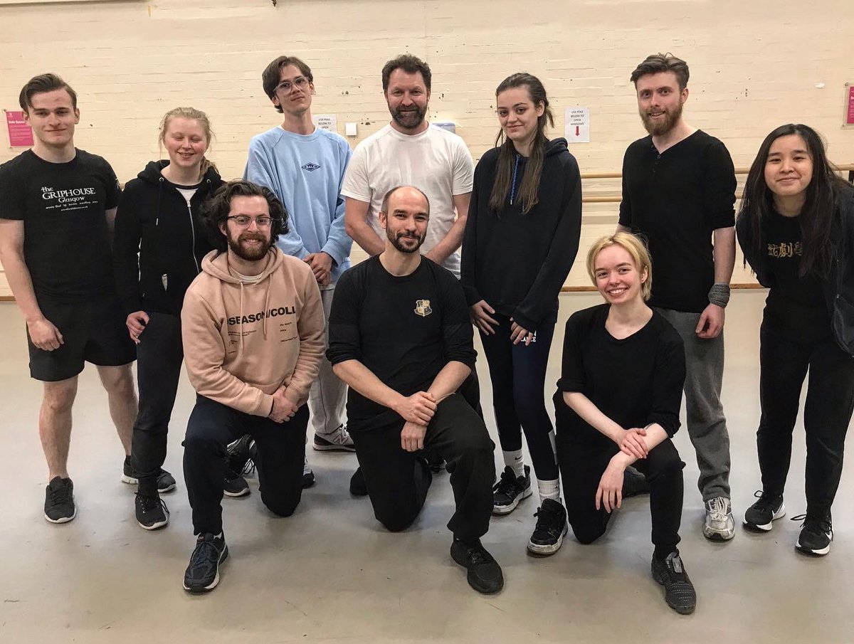 RobinHellier's tweet photo. Last week saw the first ever @BADC_UK #dramaticcombat course in #Scotland, at @RCStweets, &amp; this cohort of champions only went and smashed their unarmed exam! 👊

More dramatic combat courses in Scotland are coming soon: watch this space! ⚔️

#actorskills #actortraining #unarmed https://t.co/TM0gIQFOG1