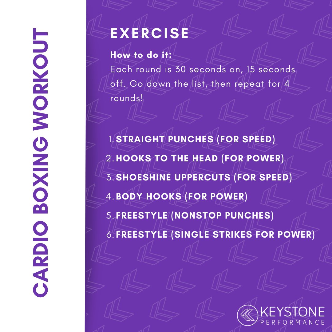 KPsupplements's tweet photo. Looking to mix up your cardio workouts? Try this 20 minute heavy bag workout and let us know what you think 🥵🥊 https://t.co/jqzKdioVRy