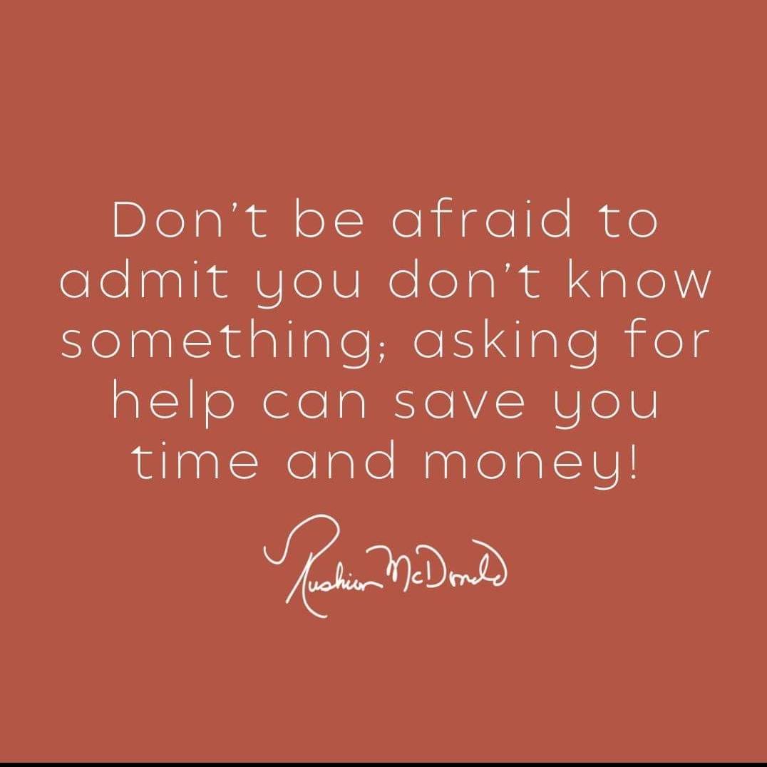 RushionMcDonald's tweet photo. We all make mistakes. It is all part of our journey of growth. But make sure that when you are in need of help, YOU ASK! 
And most importantly, lead with your gifts 💪🏾

#rushionmcdonald #wisdom #inspire #inspiration #motivation #moneymakingconversations #mmc https://t.co/ilSgNgRo39