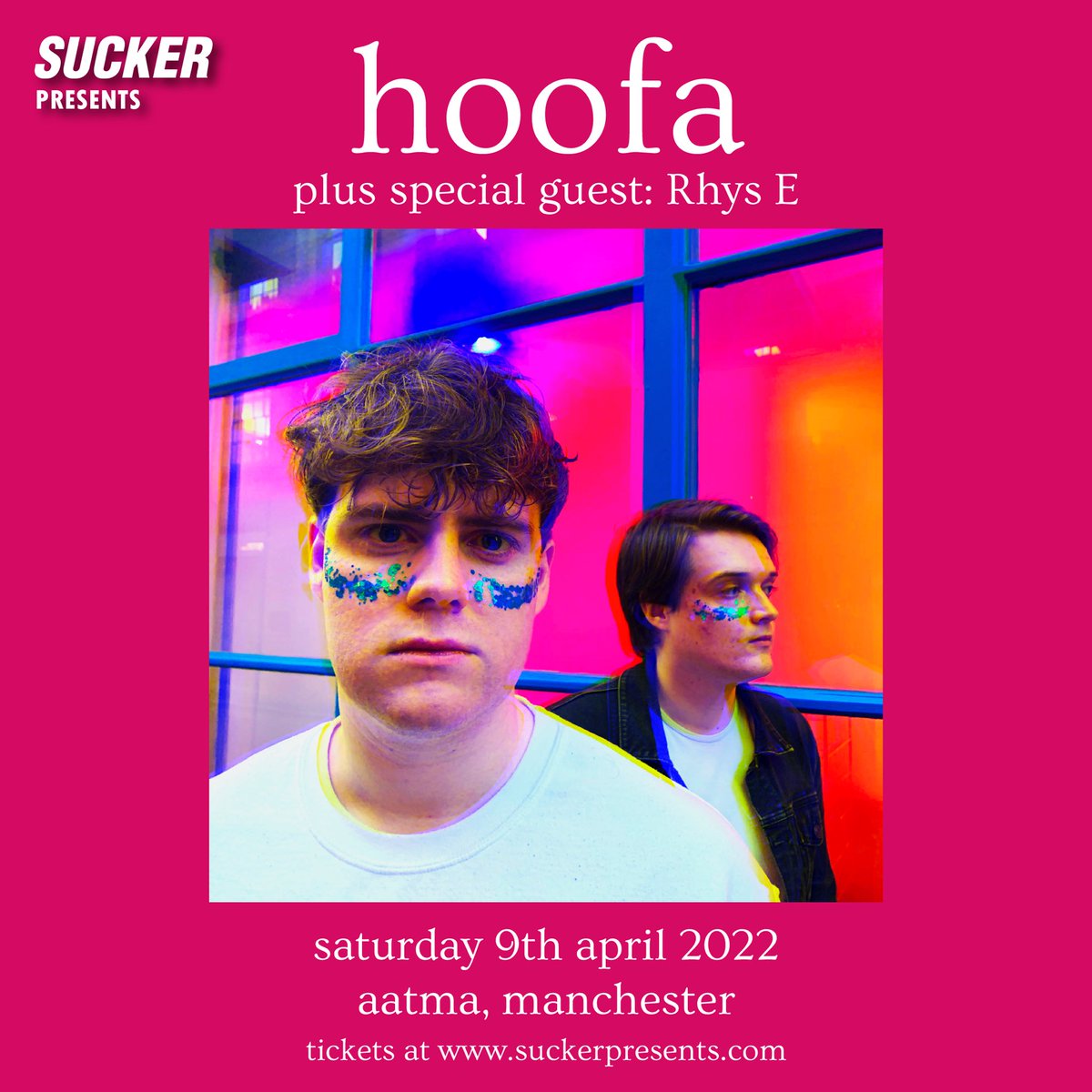 hoofaband's tweet photo. Excited to announce @RhysEMusic as the support for the Manchester show! Our first show in 2022, gonna be mint - thanks to @suckerpresents for putting it together!

Tickets still available here: https://t.co/nMkcGJFCzt Can’t make it? Give us a RT plz! https://t.co/bSG5Gv7icz