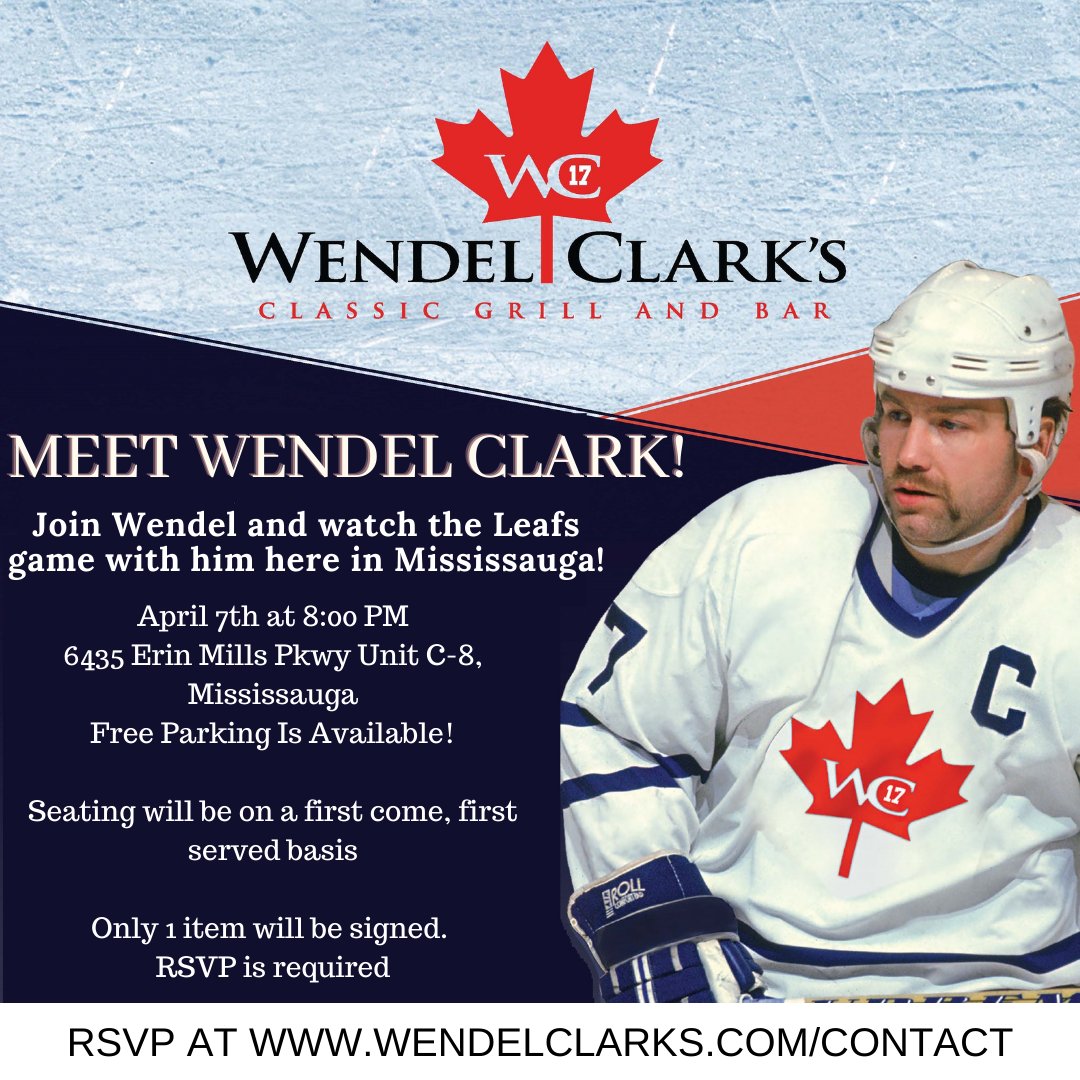 Former Leaf Wendel Clark shares his thoughts on the upcoming