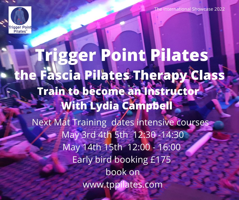 Take the next step! Become a Trigger Point Pilates Instructor with Lydia Campbell - mailchi.mp/320c3f006608/t…