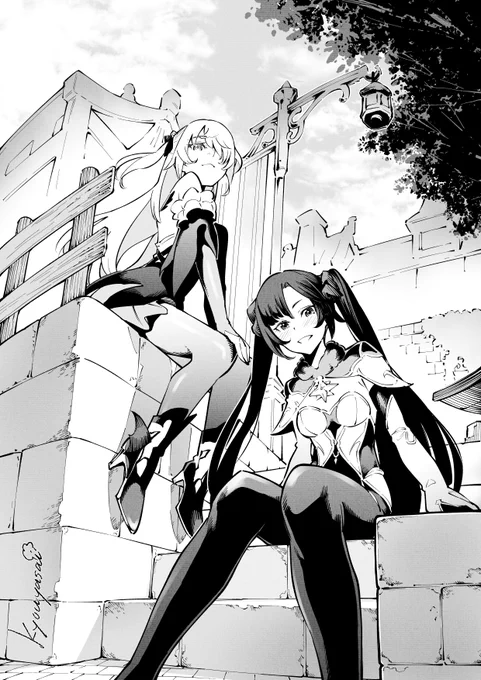 モナ&フィッシュル⛪️
#原神 
